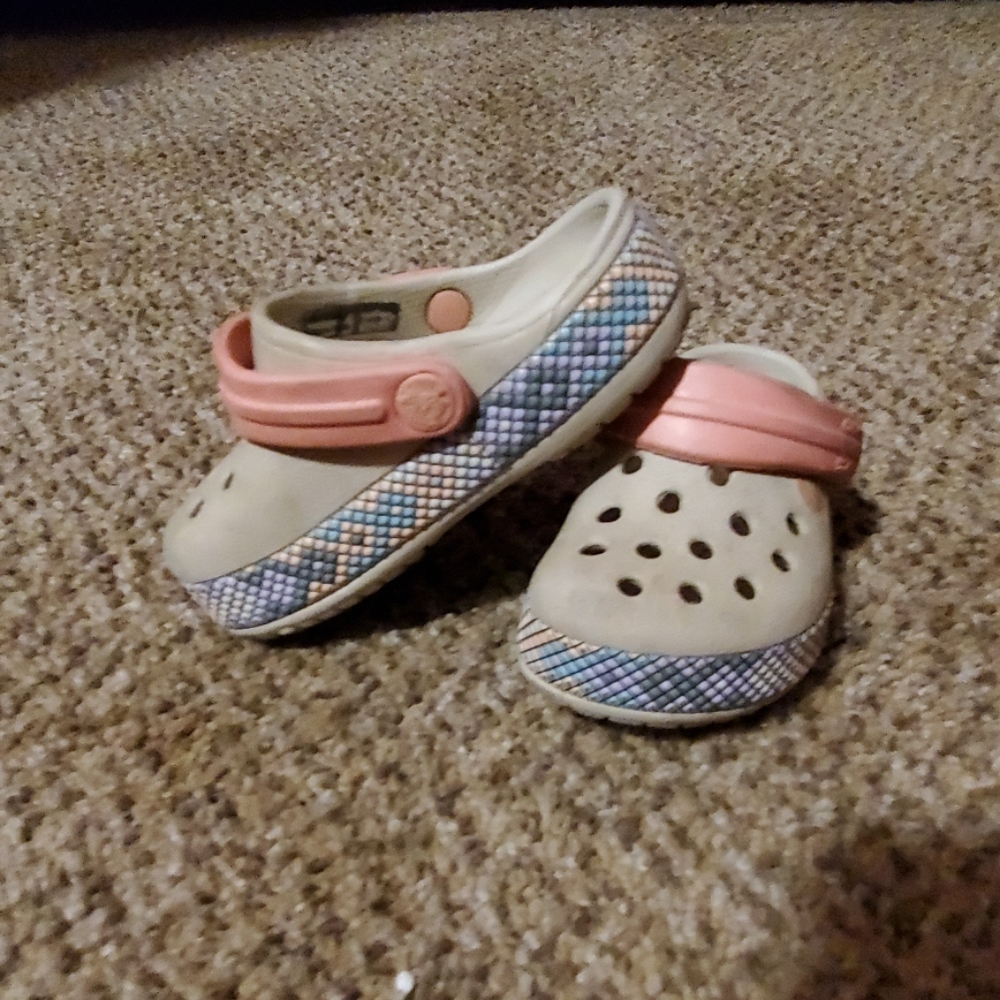 Baby girl crocs